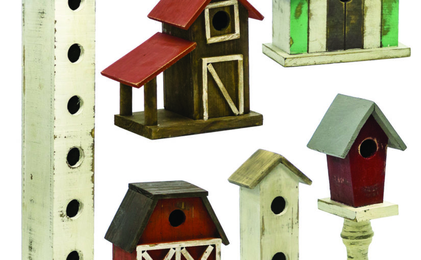 Rustic Arrow Wood Birdhouses