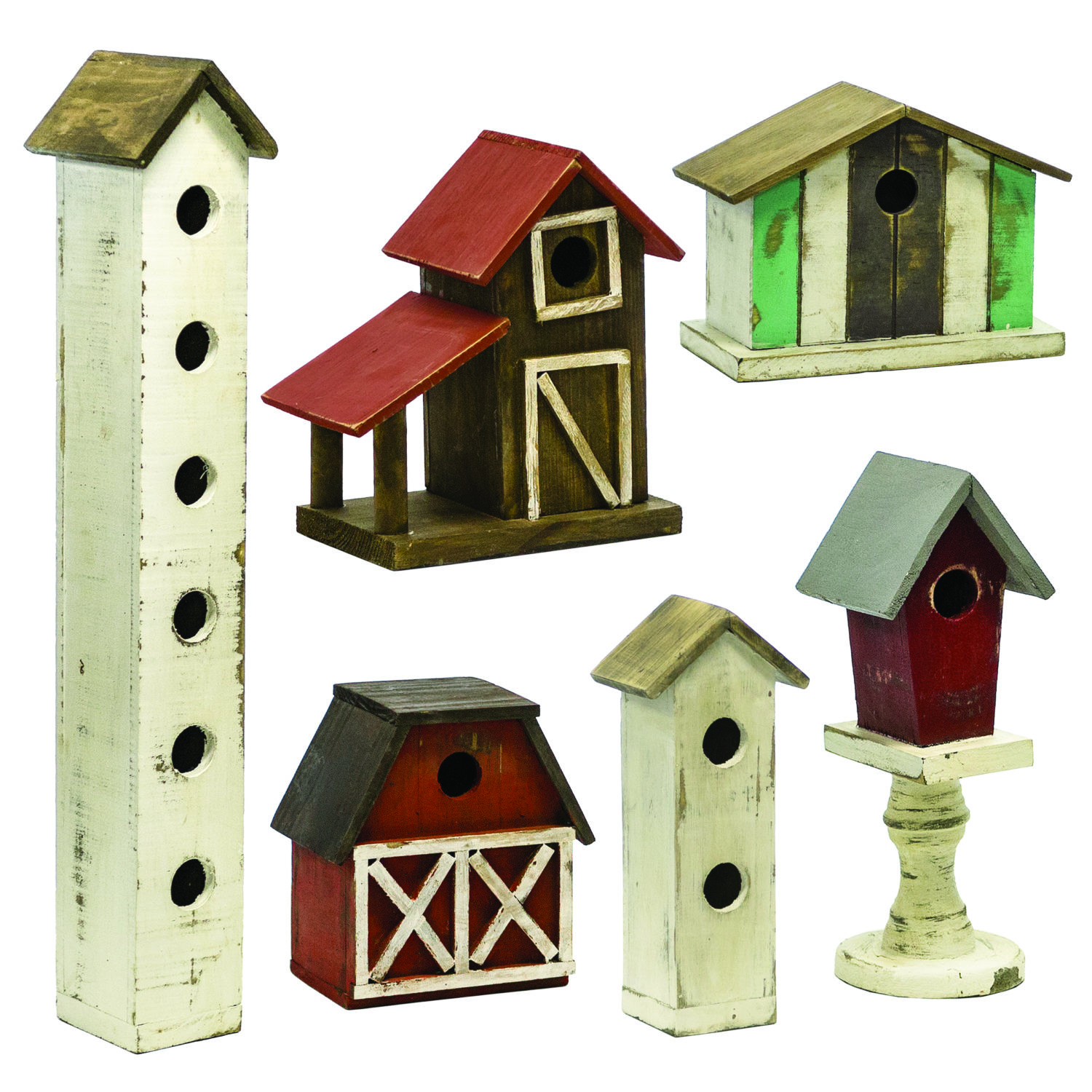 Rustic Arrow Wood Birdhouses