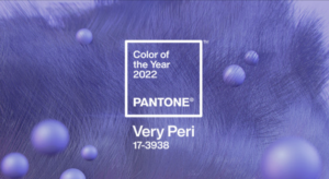 Pantone Names Very Peri as 2022 Color of the Year