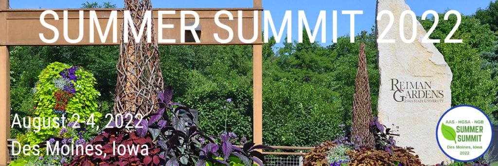 AAS, NGB and Home Garden Seed Association to Host 2022 Summer Summit Reiman