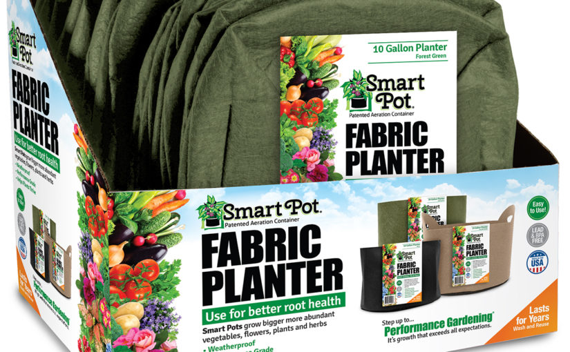 Smart Pot Green Fabric Planters