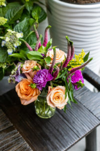 Cut flower arrangement photography by Tracy Walsh Photo
