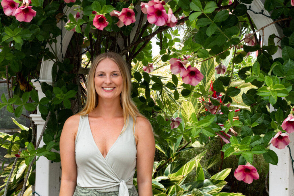 Devon Klingman is co-owner of Rockledge Gardens with her partner Brendan Hayes-Morrison.