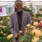 David Austin Roses new bloom for Black celebrity gardener