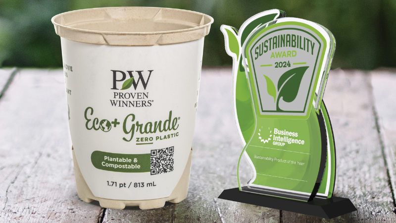 Proven Winners Eco+ containers win sustainability award