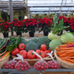 The winter farmers market helped to bring customers into the garden center and increase sales for other items as well.