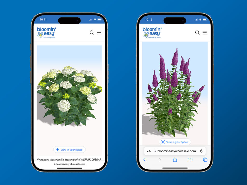 Bloomin' Easy creates augmented reality experience for its top varieties