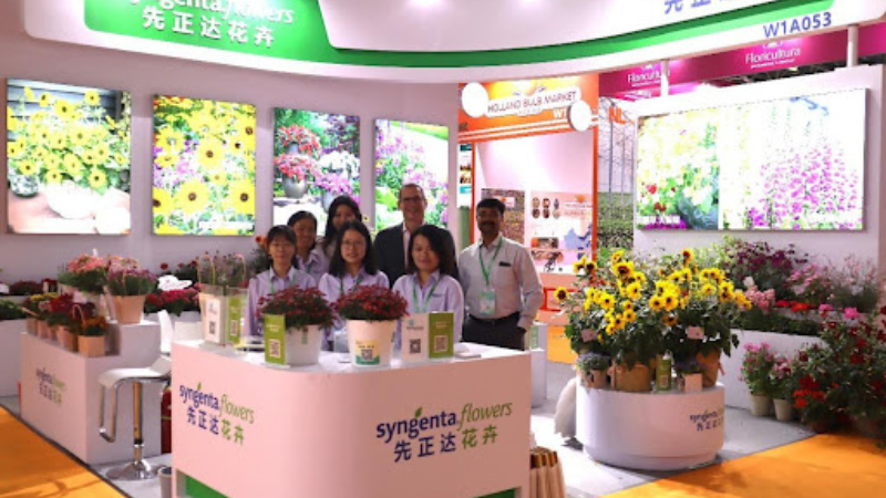 Syngenta Flowers participates in Hortiflorexpo IPM Beijing