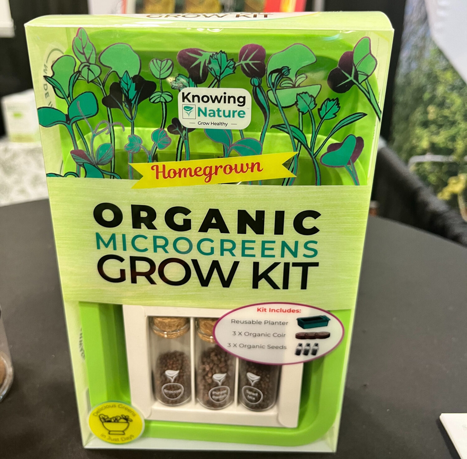 KnowingNature Organic Microgreens Grow Kit 2024 Retailers Choice awards