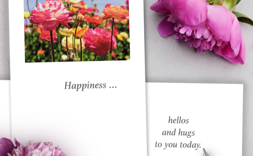 Field of Flowers Card Happiness is … a big sales boost from carrying a line of cards customers love. Cardthartic offers 700 proven designs. Shown: Item #94048.