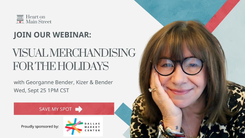 Heart On Main Street schedules holiday merchandising webinar