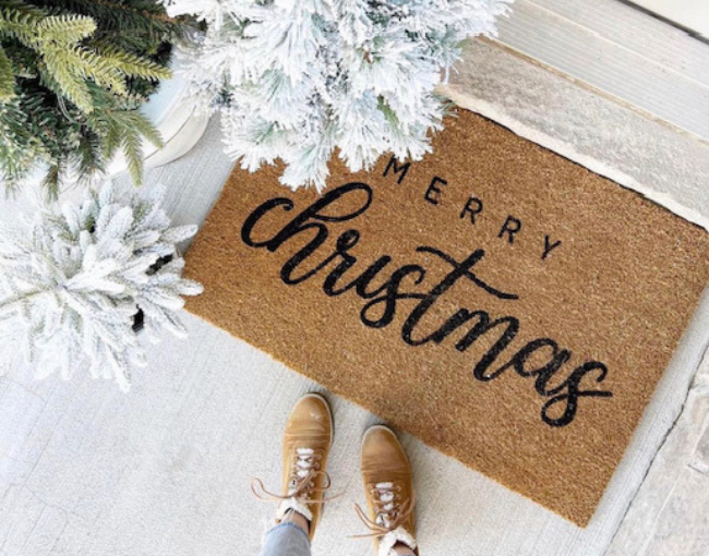 Calloway Mills_Classic Christmas Doormat