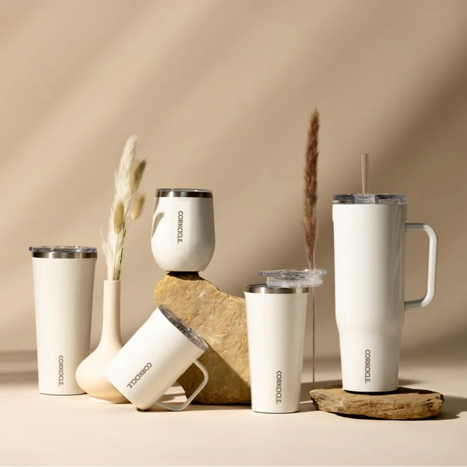 Corkcicle aims to eliminate plastic waste through its reusable drinkware. Photo courtesy of Corkcicle.