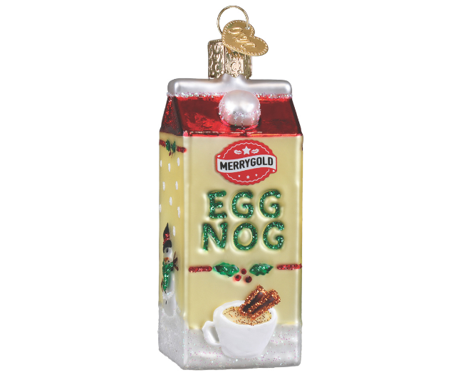 Old World Christmas_Eggnog Carton Ornament