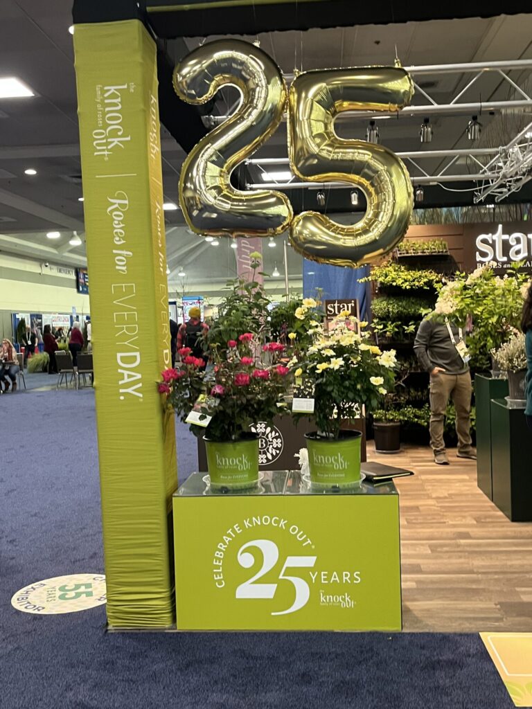 Star Roses and Plants celebrated 25 years of Knock Out roses at MANTS and is offering special-edition 25th anniversary point-of-purchase materials for garden retailers this spring.