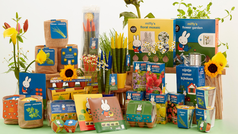 De Vroomen Garden Products has announced the launch of its newest kids' gardening line, the Miffy Gardening Collection.