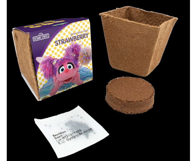 De Vroomen Garden Products_Sesame Street Biodegradable Pot Kit