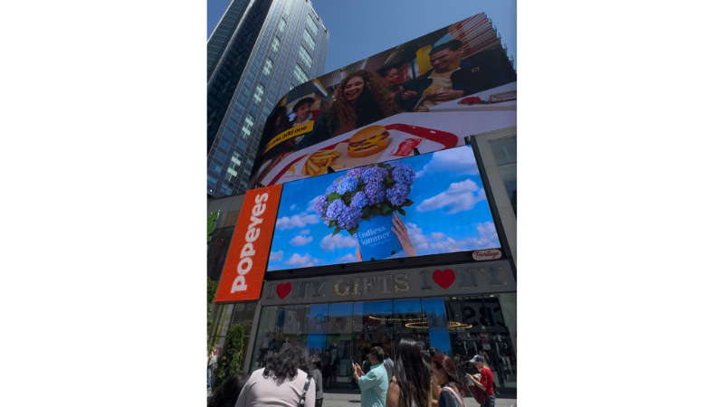 Bailey launches Times Square marketing campaign