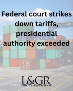 Federal court strikes down tariffs, presidential authority exceeded