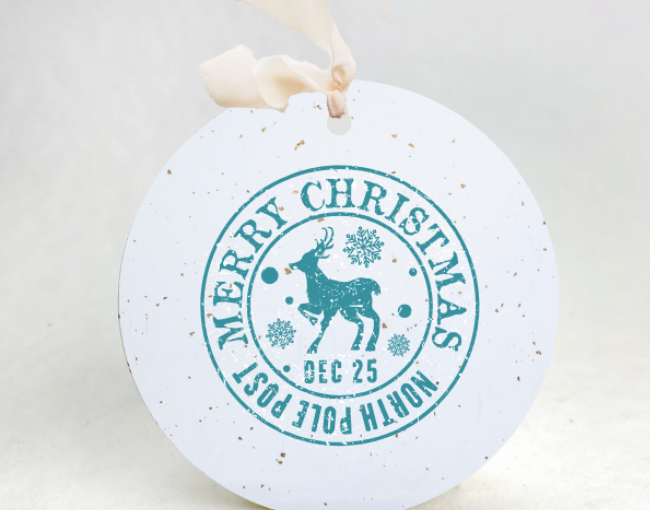 Paper Baristas_Plantable Seed Gift Tag Ornament, Set 3