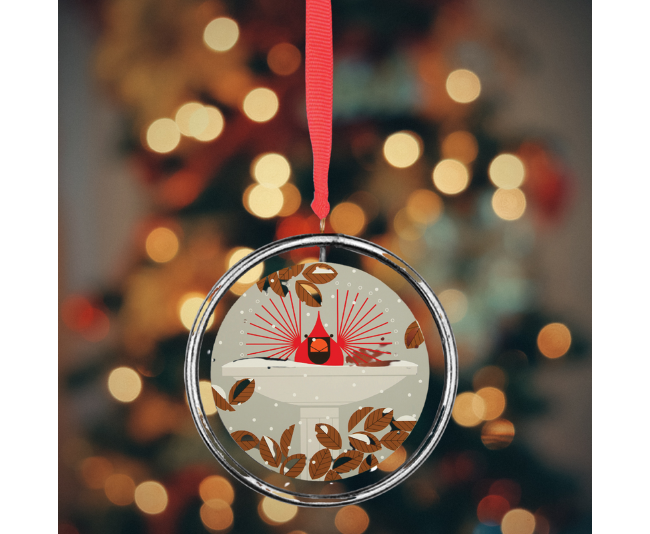 RCS Gifts_Charley Harper “Brrrrrdbath” Keepsake