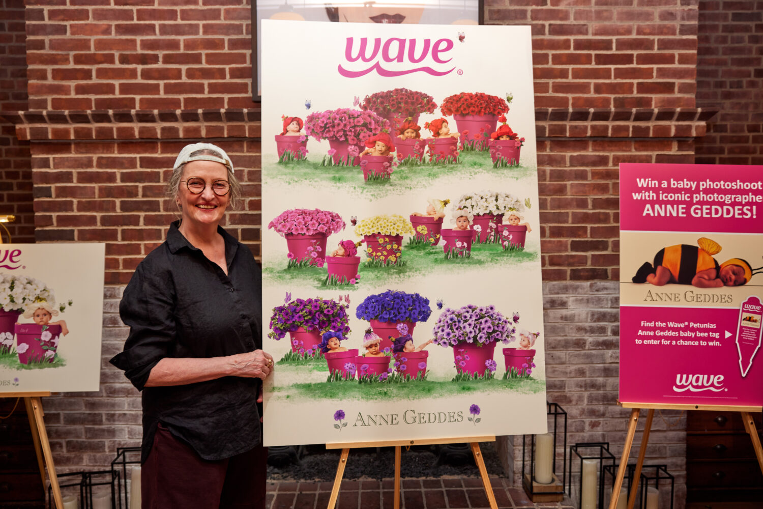 Wave petunias announces Anne Geddes photoshoot retail sweepstakes