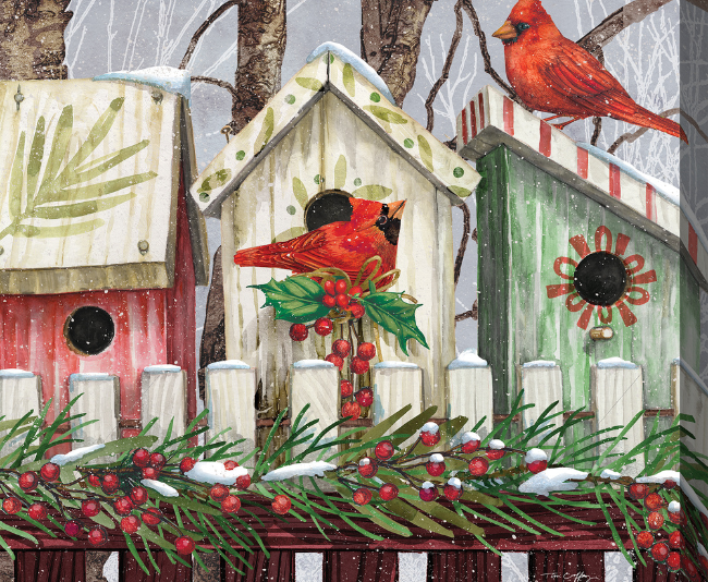 West of the Wind_Holiday House Outdoor Canvas Art