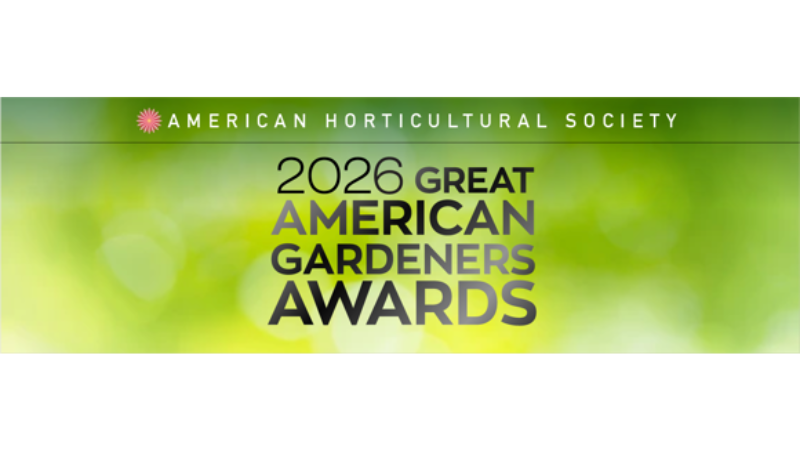 Nominations open for Great American Gardeners Awards