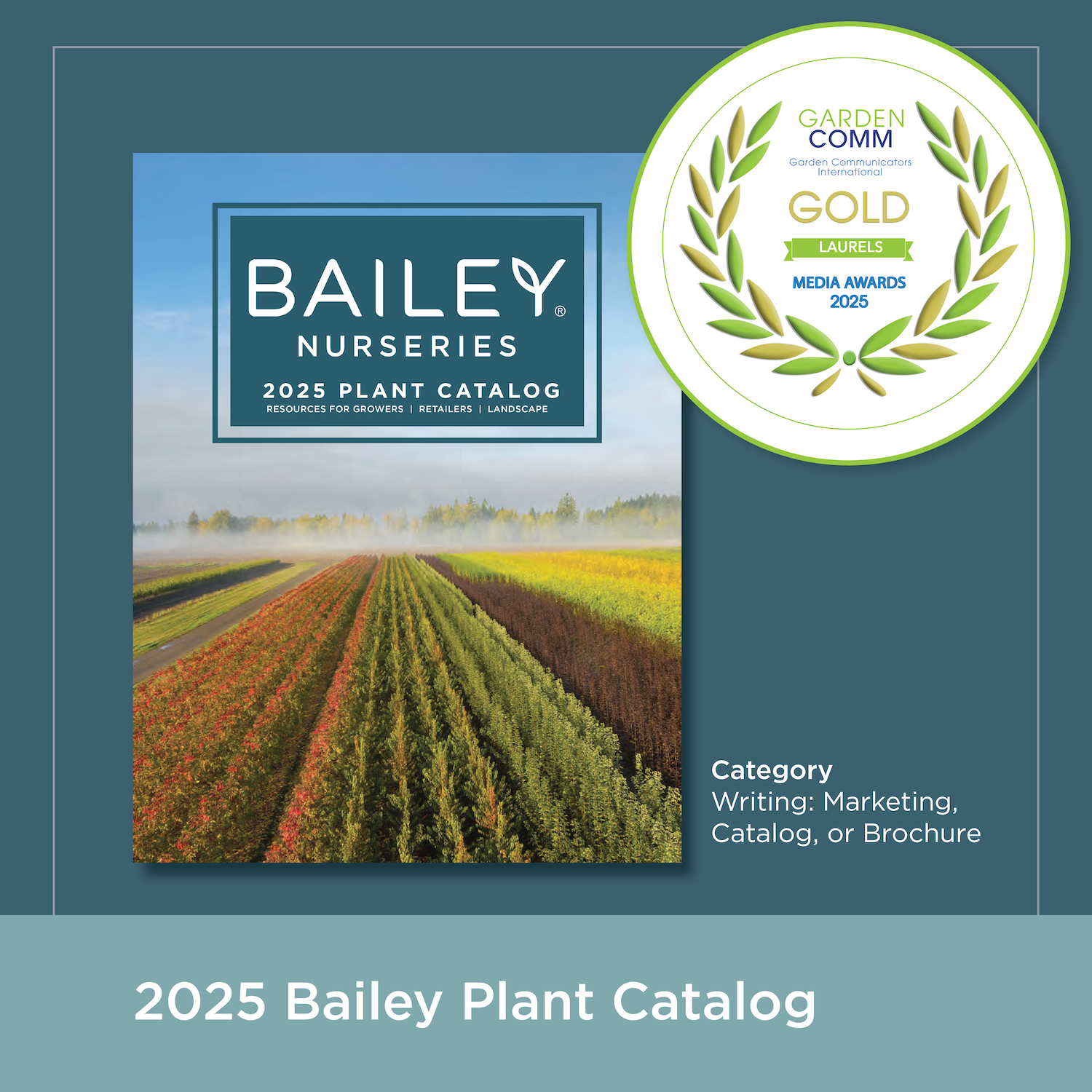 Bailey Nurseries marketing team received from Garden Communicators International