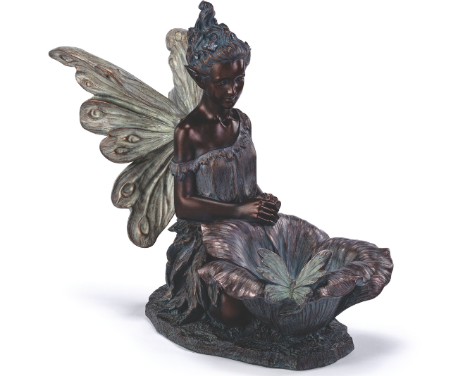 Napco Imports_Fairy with Birdbath