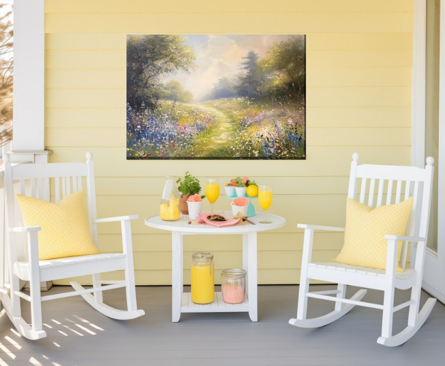 West of the Wind_Inspiration Trail Outdoor Canvas Art