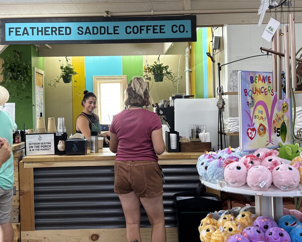 Barn Owl Garden Center Feathered Saddle Coffee