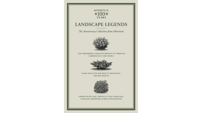 As Monrovia marks its 100th anniversary, it is showcasing the top 100 iconic plants in a new program called Landscape Legends.