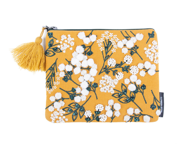 Helio Ferretti_YELLOW DANDELION FLOWER CLUTCH
