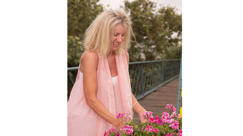 Robin Garrett is owner of Oopsy Daisy garden center and market in Denison, Texas
