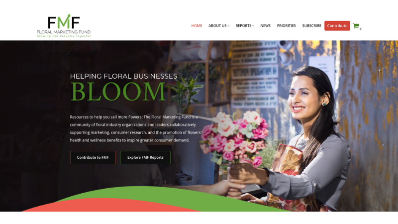 Floral Marketing Fund launches redesigned website