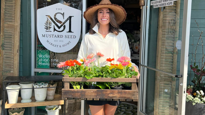 Madeline Stewart is director of marketing and merchandising at the Mustard Seed Market in Blowing Rock, North Carolina