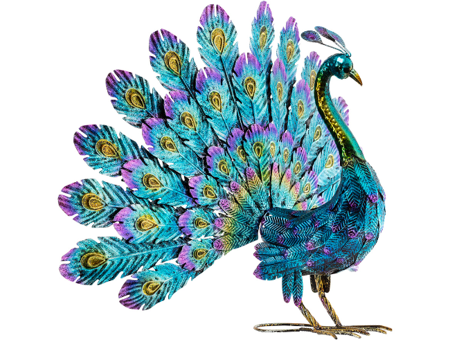 Alpine_Peacock Statue