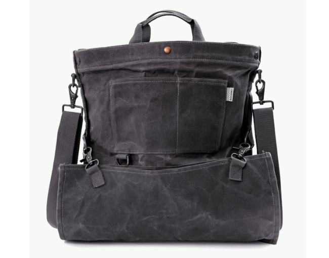 Best Brushes_Waxed Canvas Harvest Bag