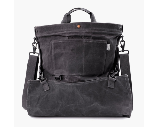 Best Brushes_Waxed Canvas Harvest Bag