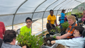 Gro 'n Sell, with support from its breeding partners, donated 18,000 surplus plants to the Flourish Project at First Fruits Farm