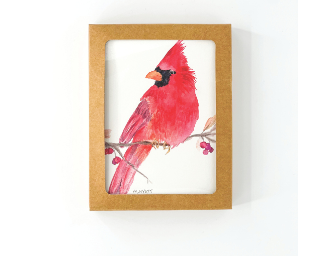 Melissa Hyatt_Red Cardinal Card Boxed Set