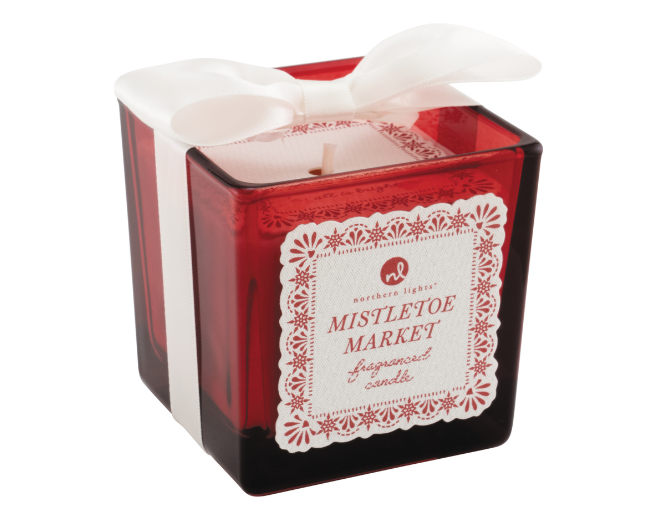 Northern Lights_All Is Bright Mistletoe Market Candle