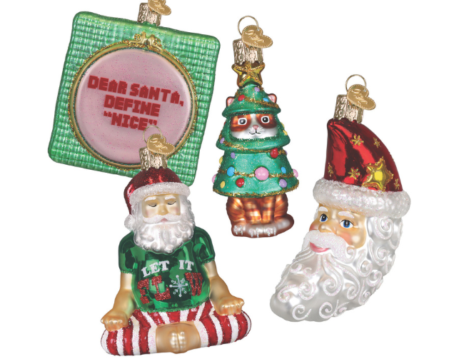 Old World Christmas_Blown Glass Ornaments