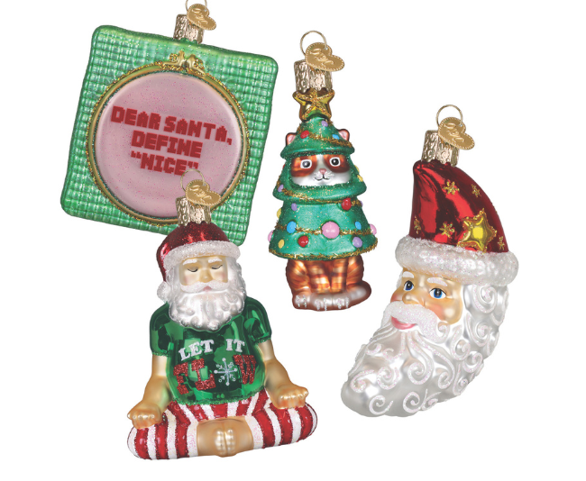 Old World Christmas_Blown Glass Ornaments