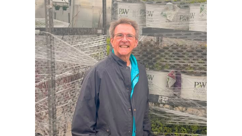 Peter Gasper is the founder of Blooms Garden Center, a 4-acre destination garden center in Marion, Iowa