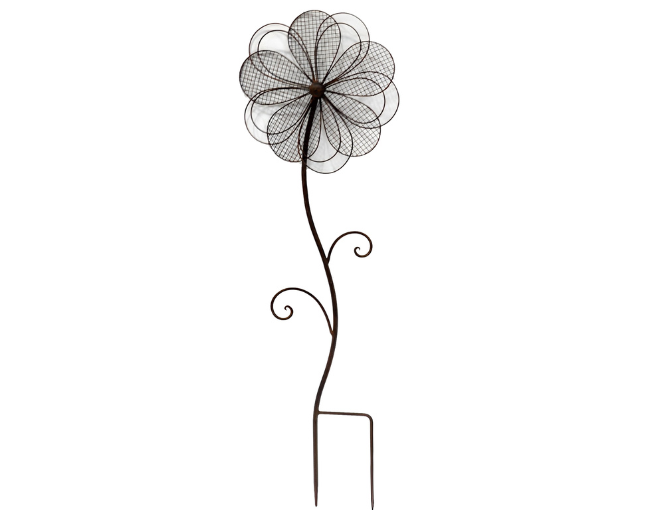Transpac Brands_Metal Flower Garden Stake Small