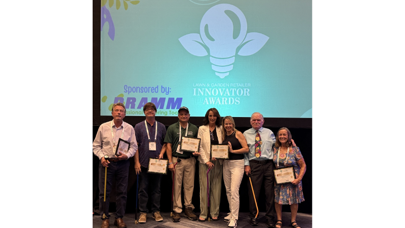 The fourth annual Innovator of the Year Awards ceremony recognized the 10 leading garden retailers